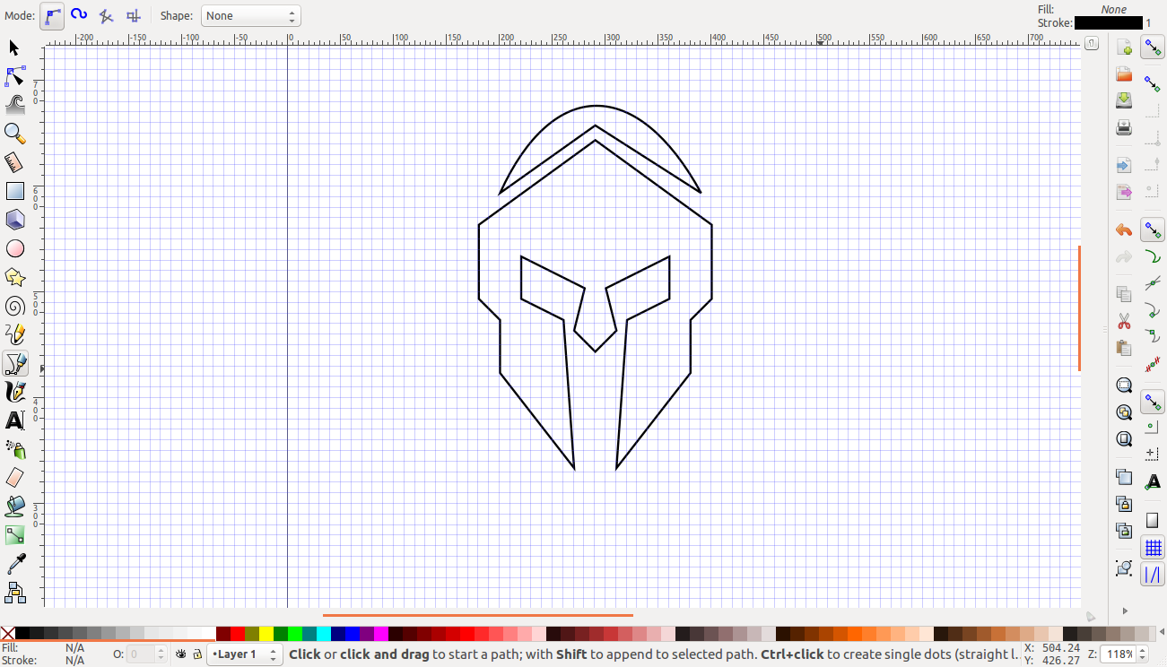 helmet inkscape